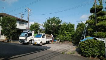 埼玉県加須市・剪定、除草作業